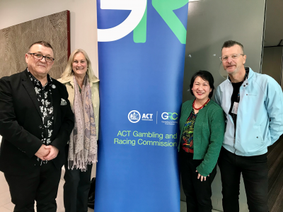 Collaborating across the ACT with the Gambling Harm Prevention Community of Practice